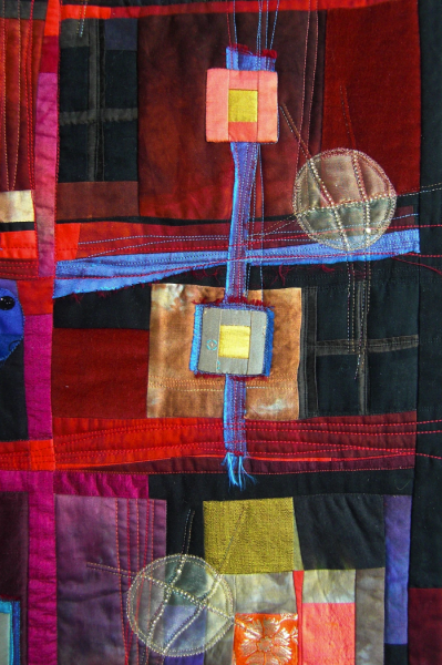 Instructor Gallery of Work – Art Quilt Tahoe